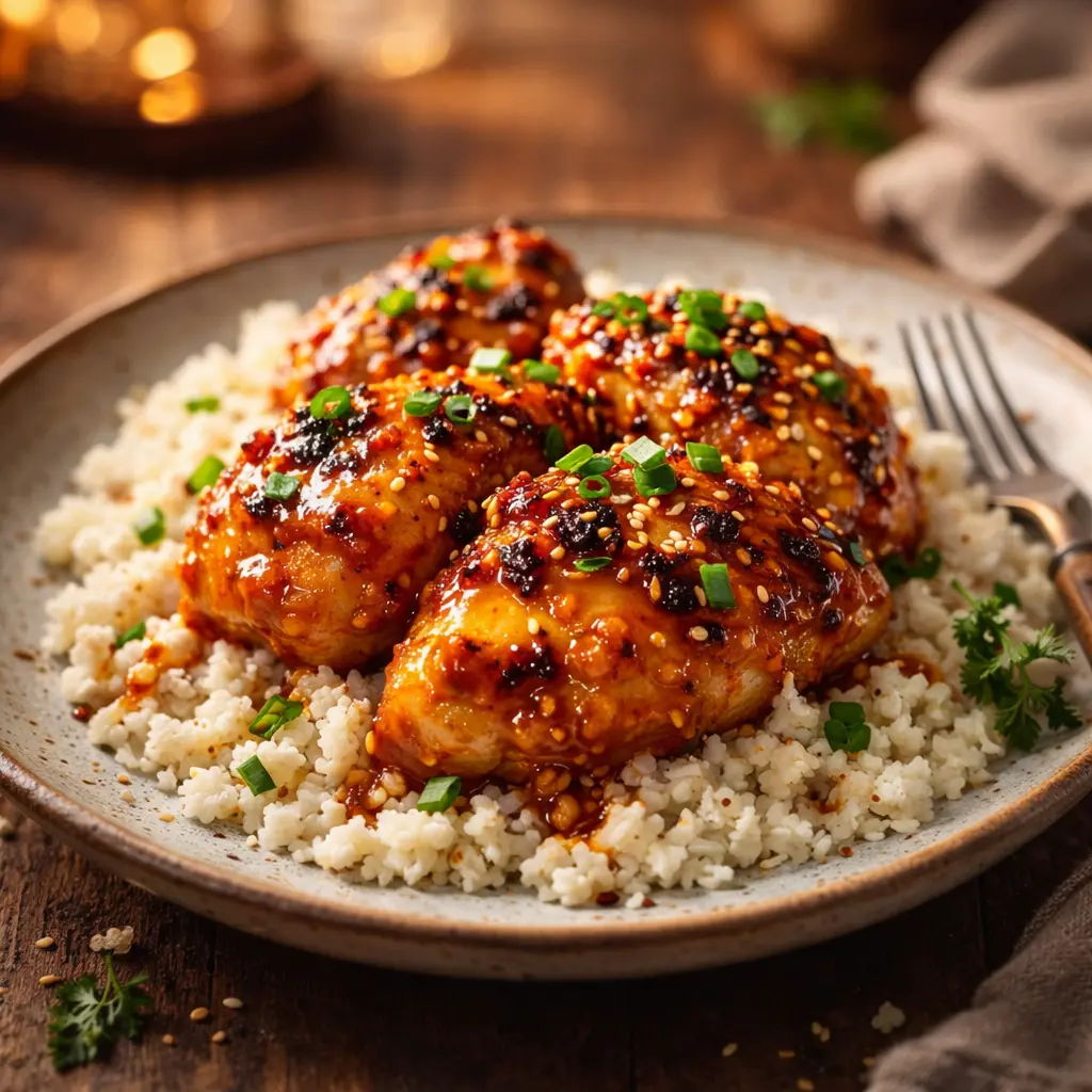 honey sriracha chicken healthy final presentation