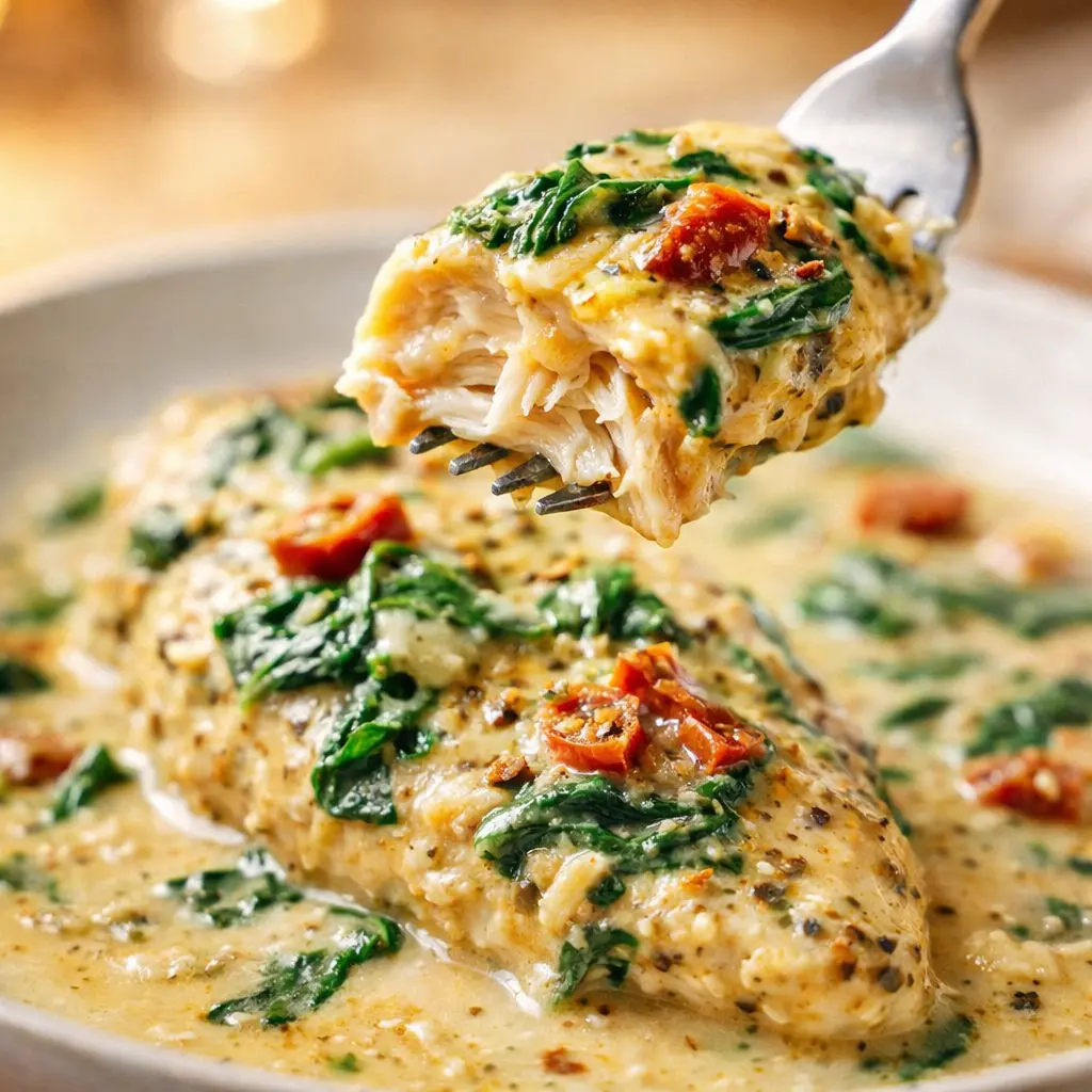 New Creamed Spinach Chicken Crock Pot: Surprising