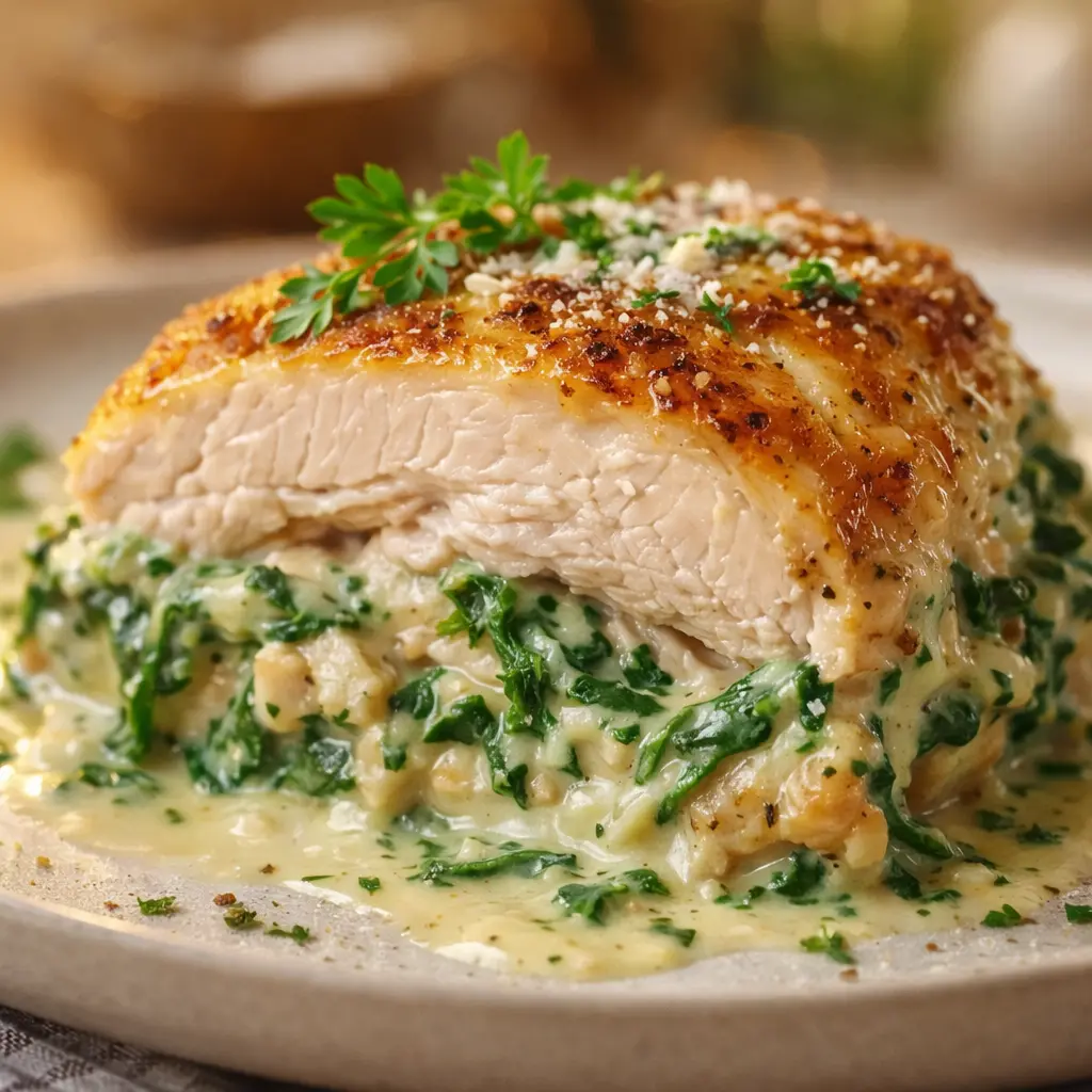 creamy spinach chicken thigh recipes