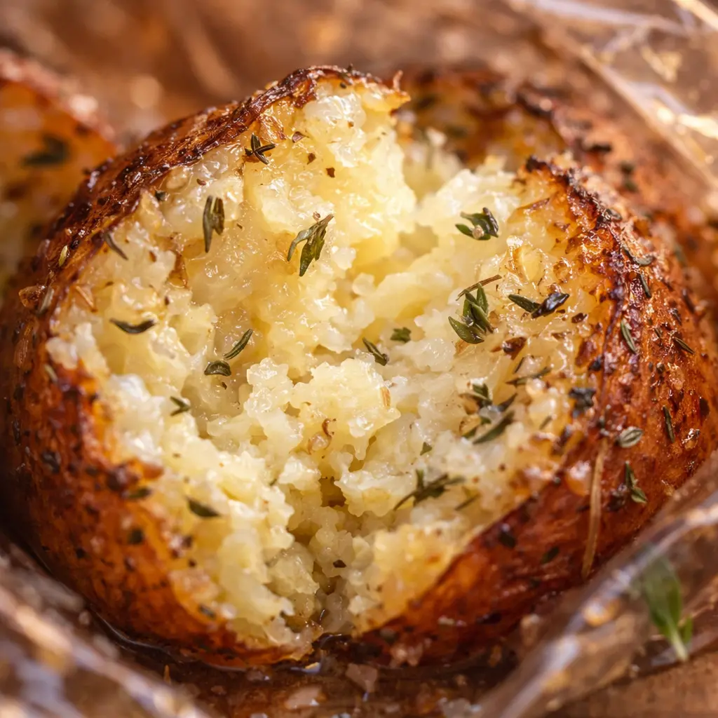 can you cook potatoes in a baking bag close up