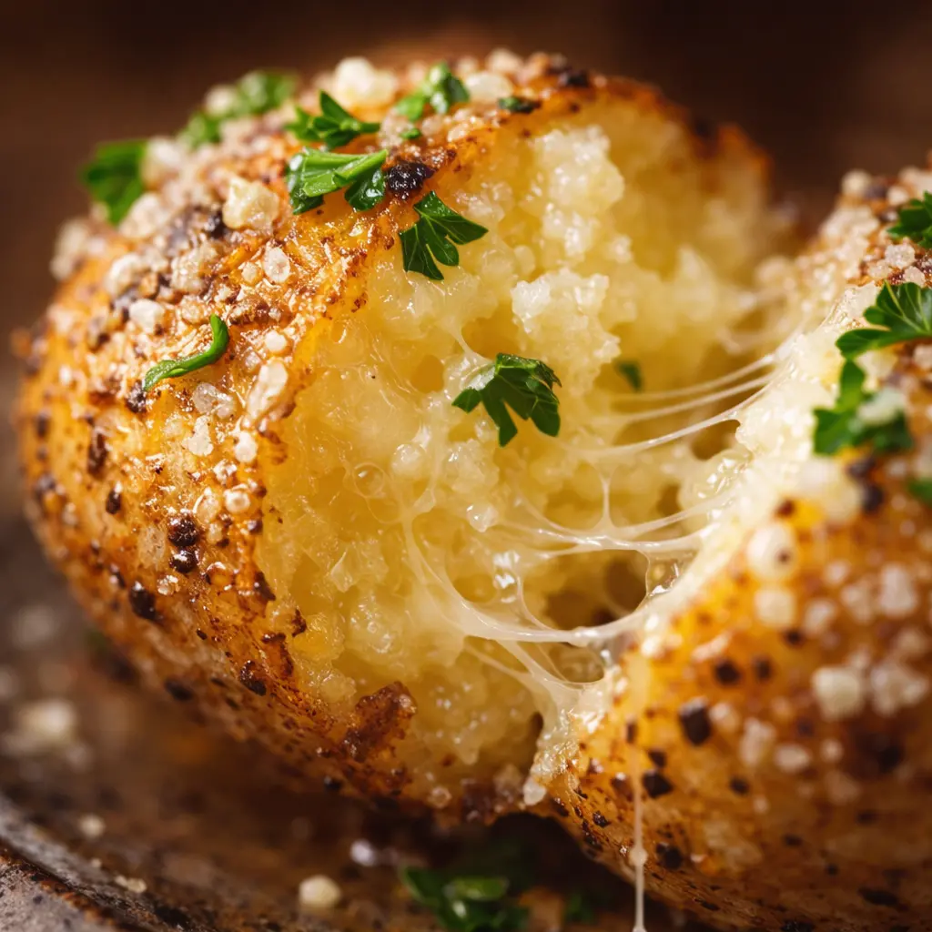 roasted garlic potatoes instant pot close up