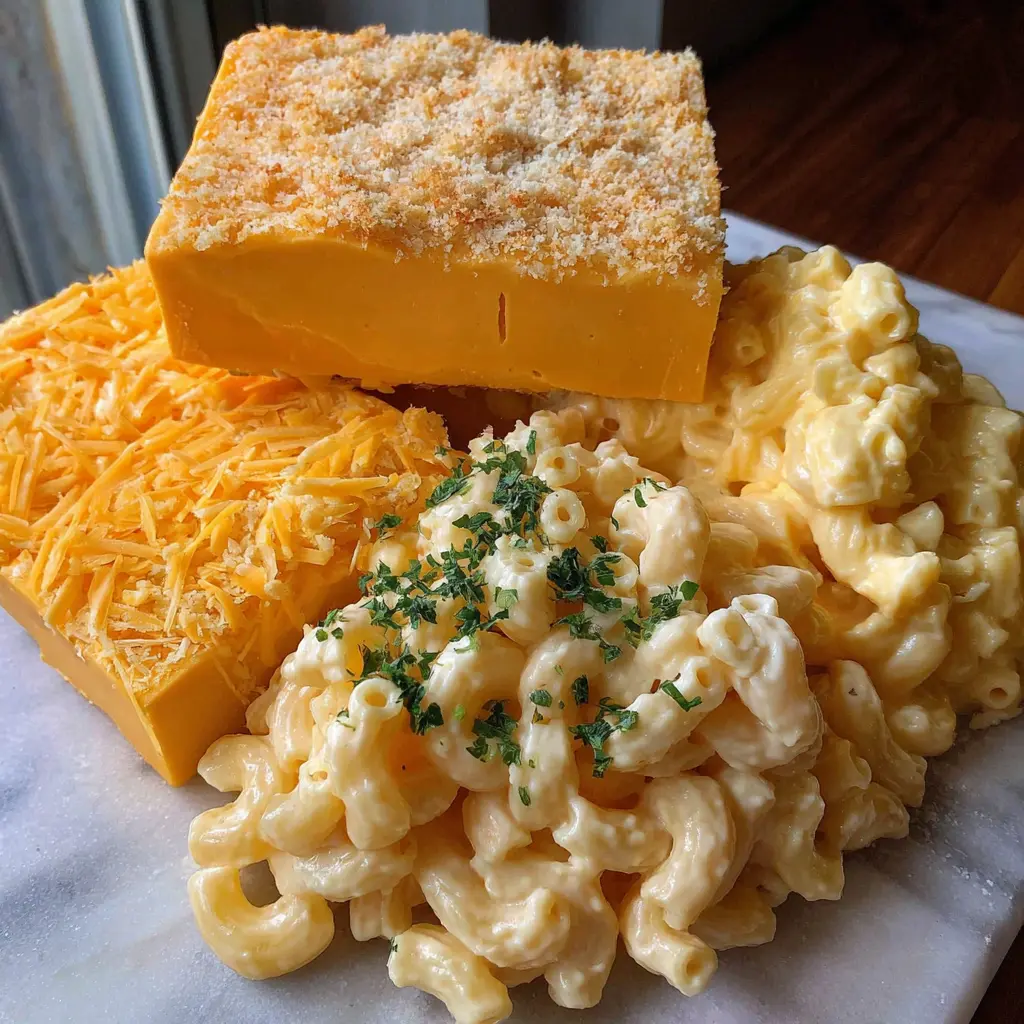 smoked gouda mac and cheese - main ingredients