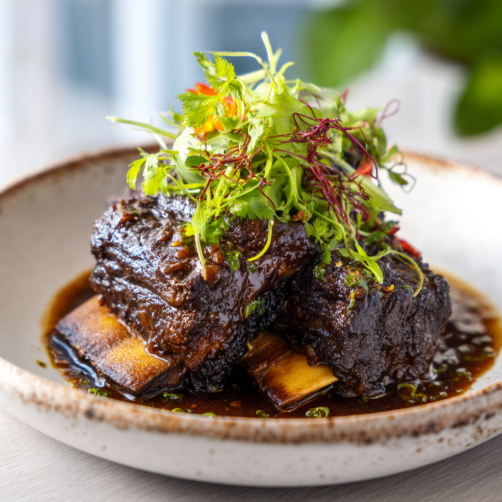 braised beef short ribs