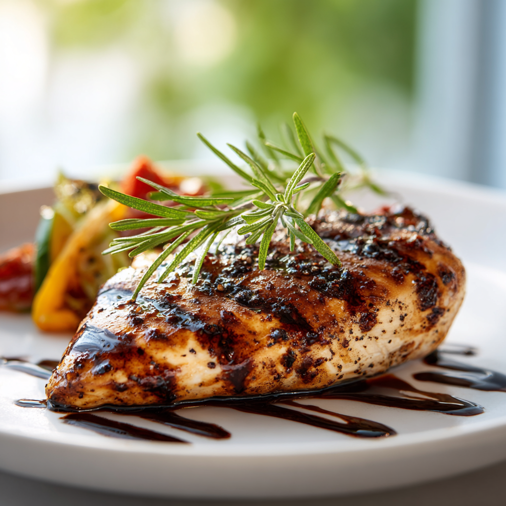 grilled chicken marinade - final presentation