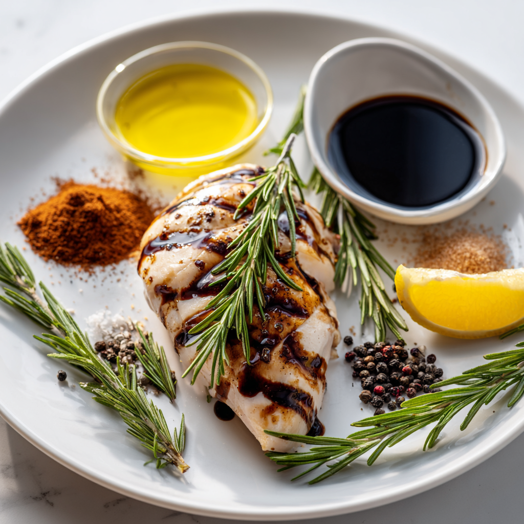 grilled chicken marinade - main ingredients