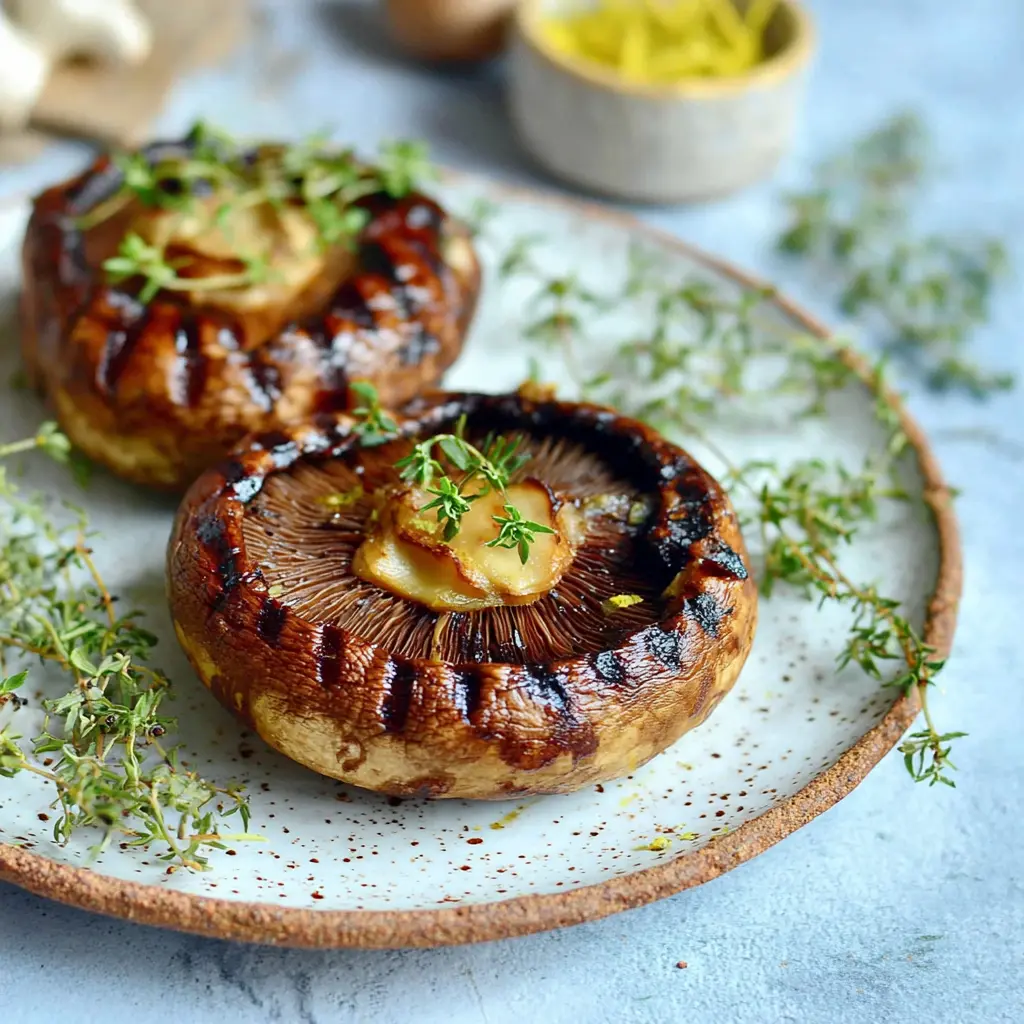 grilled portobello mushrooms 967366191