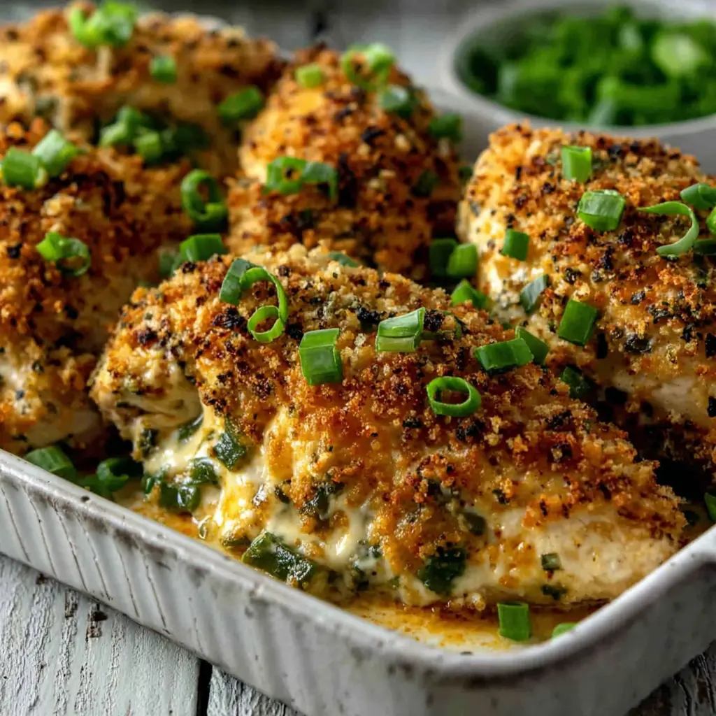 jalapeno popper smothered chicken