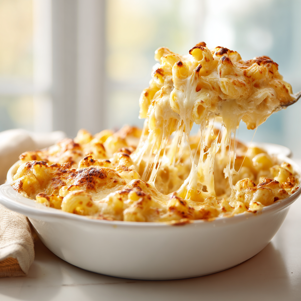 martha stewart mac and cheese - final presentation