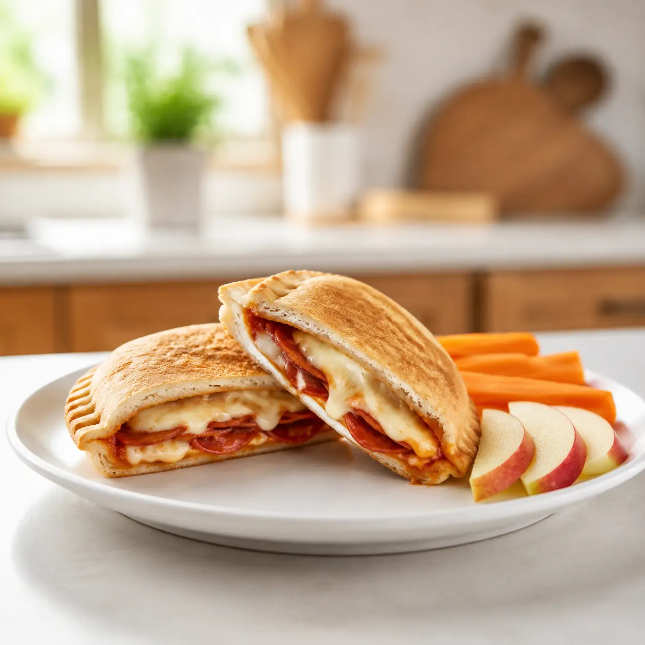 uncrustables burger sandwich - final presentation