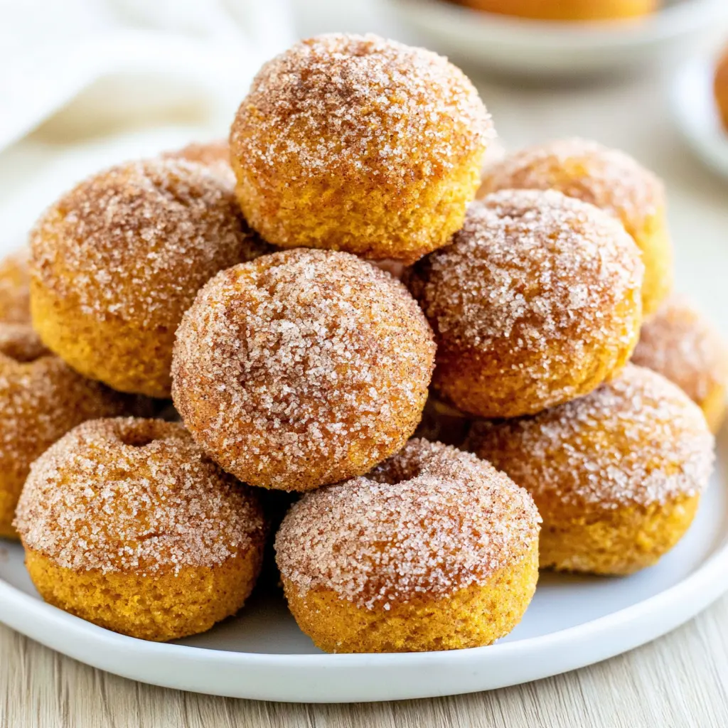 baked pumpkin donuts 640937250