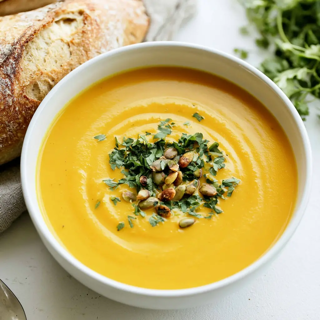 butternut squash soup 715487356