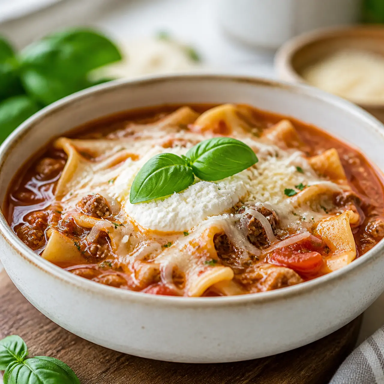 crockpot lasagna soup