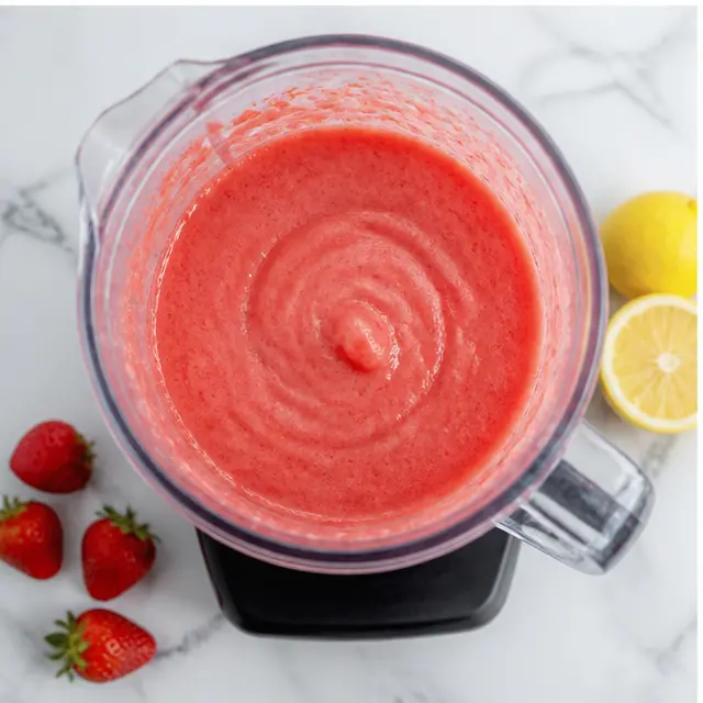 Step 3: Blend completely until smooth and slushy