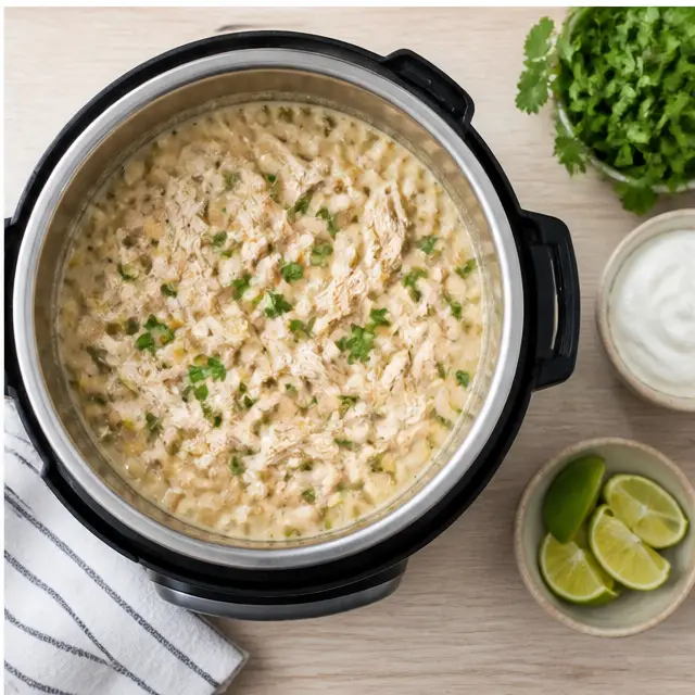 Step 4: Stirring in Greek yogurt, cream cheese, and lime for a creamy finish