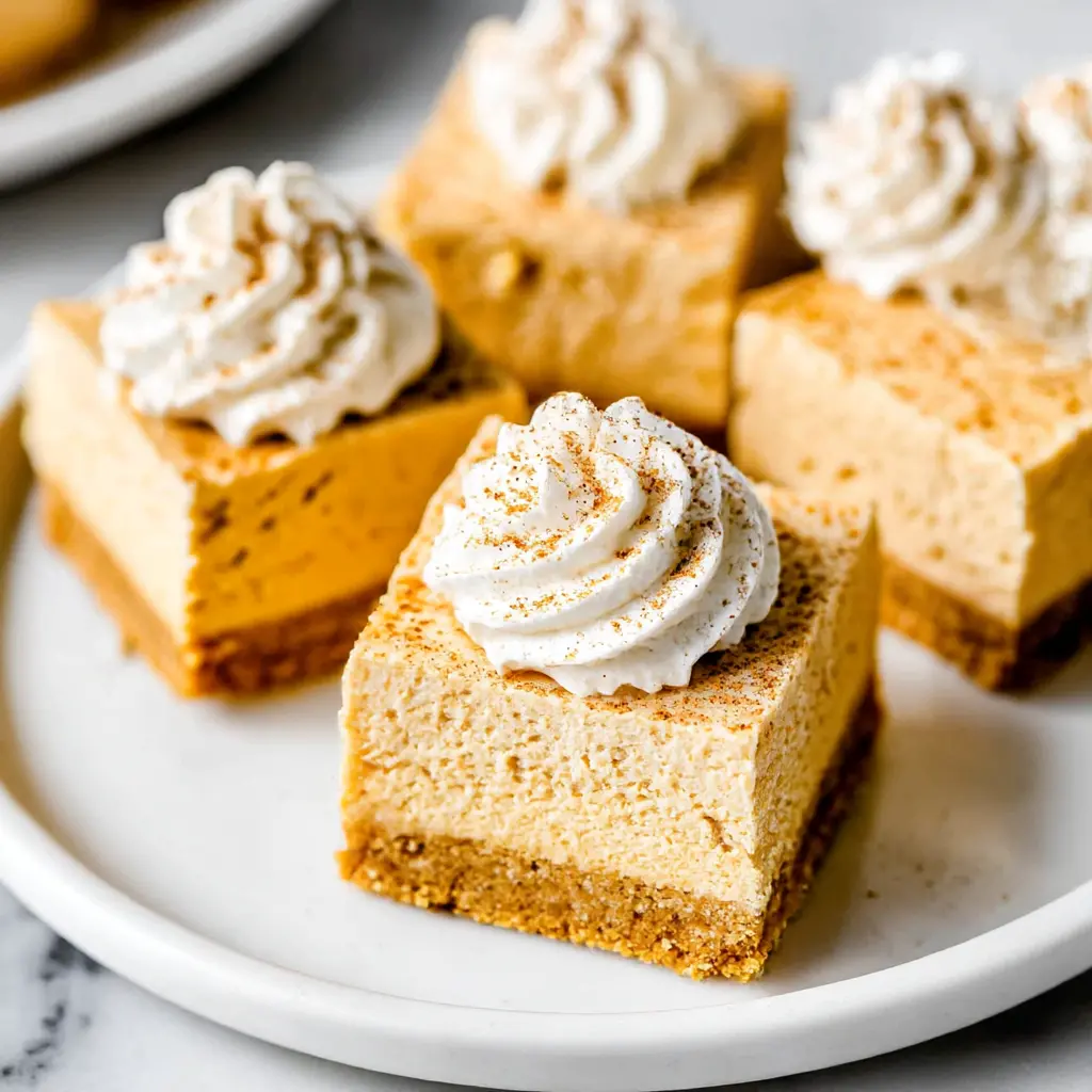nobake pumpkin cheesecake bars 662750985
