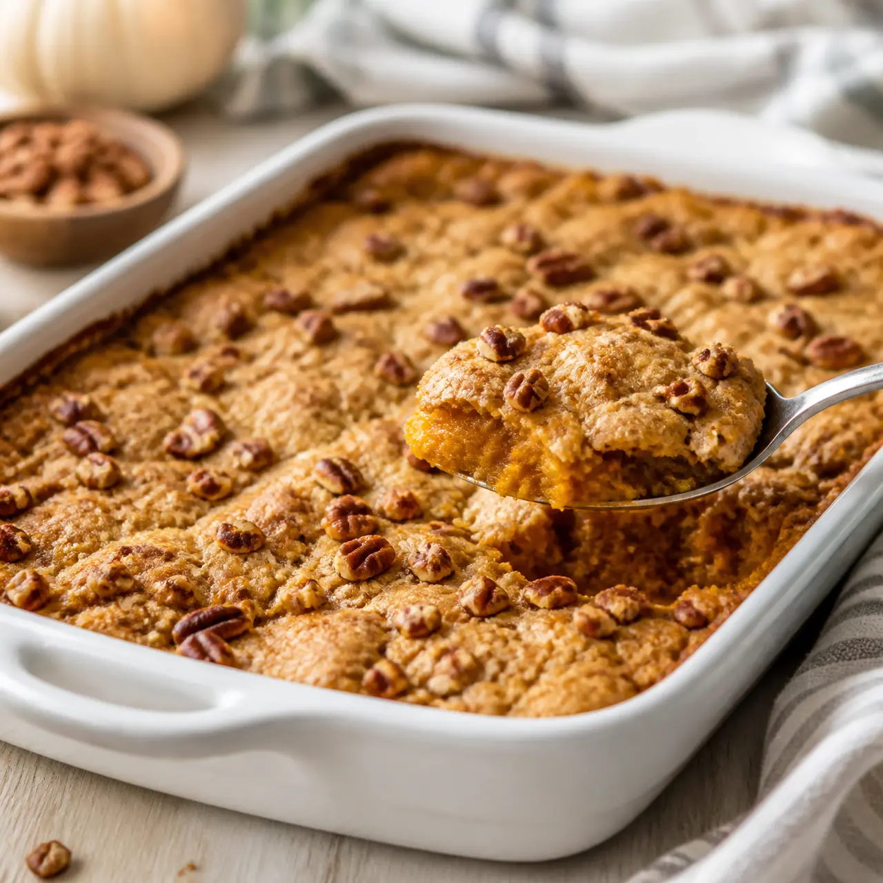pumpkin dump cake