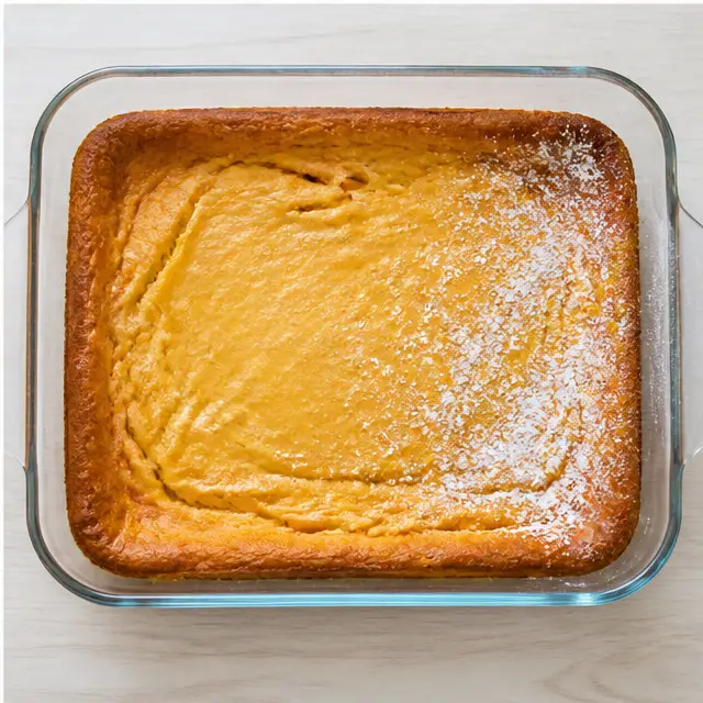 Step 4: Bake until the edges are set and the center barely wobbles.