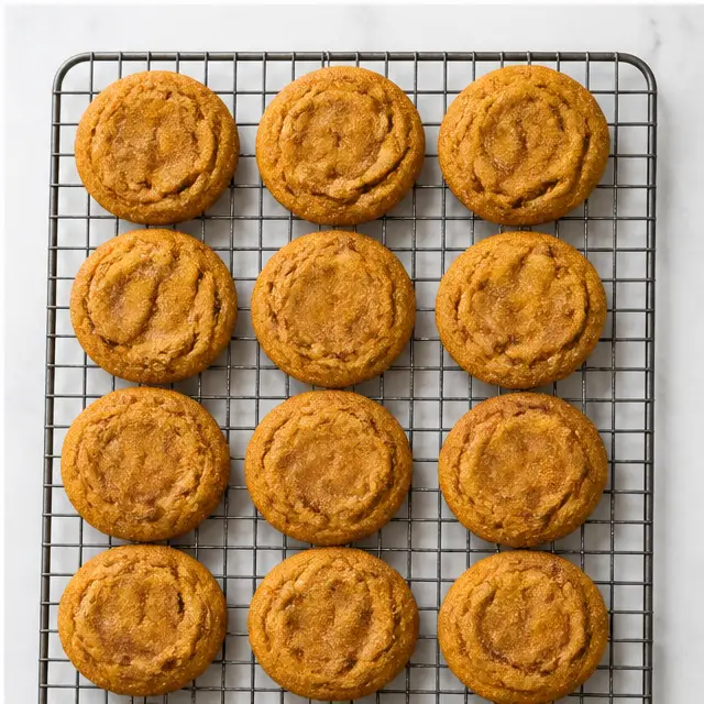 Step 4: Baking until edges set and centers look soft