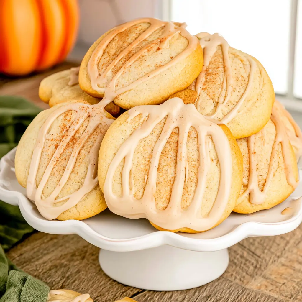 pumpkin spice sugar cookies - final presentation