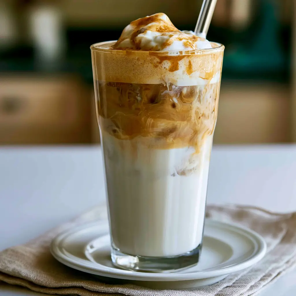 salty canadian iced latte - final presentation