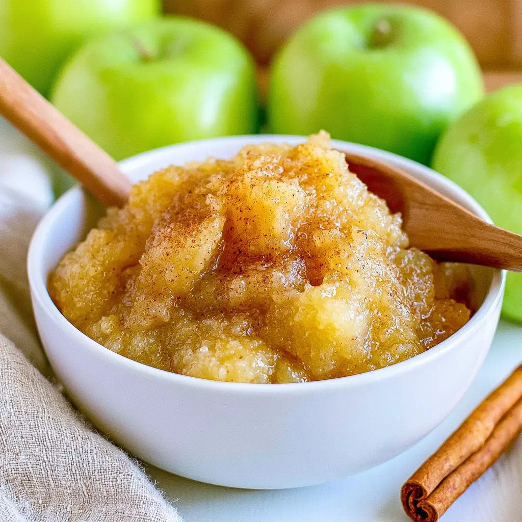 stovetop applesauce - final presentation