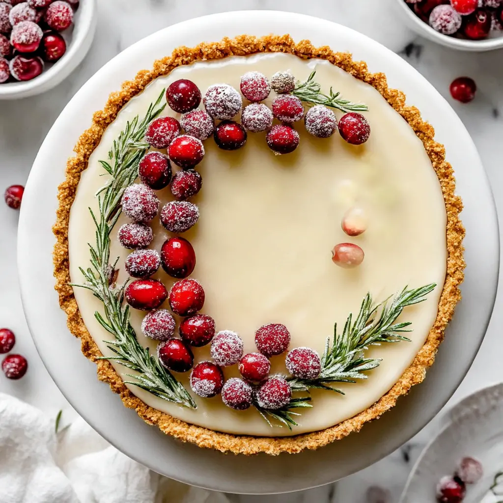 white chocolate cranberry tart 250602246