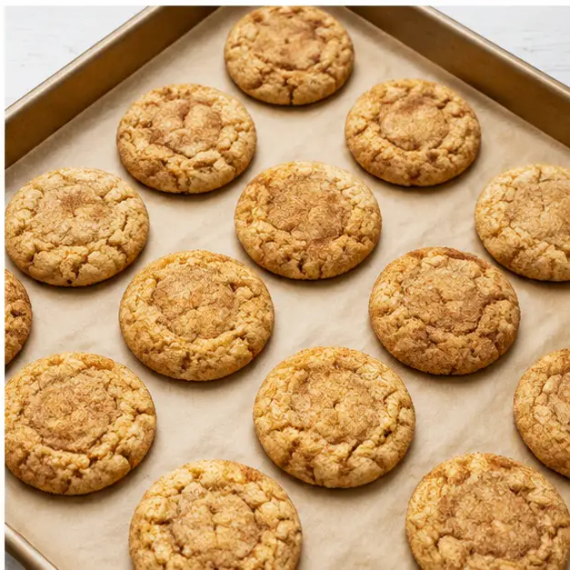 Bake until bottoms are golden and tops look crackled
