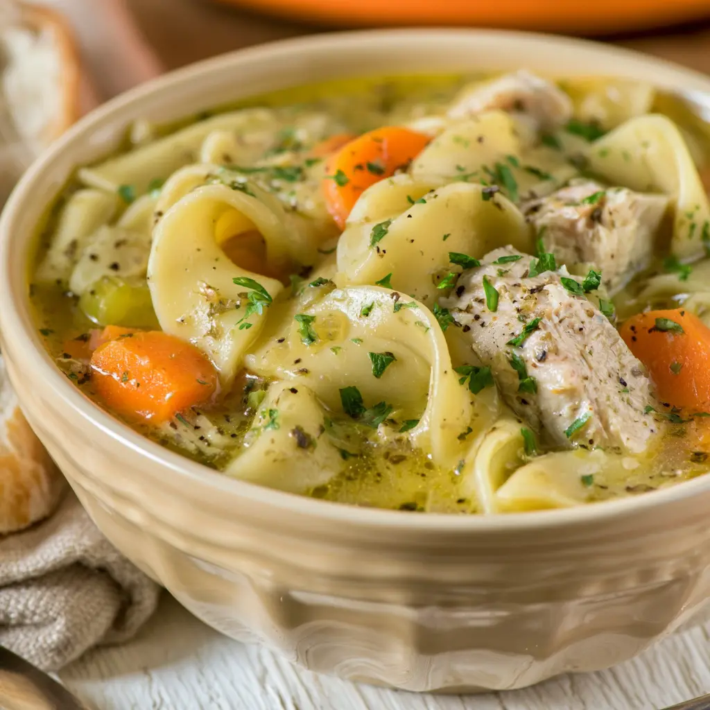 healthy chicken soup - final presentation